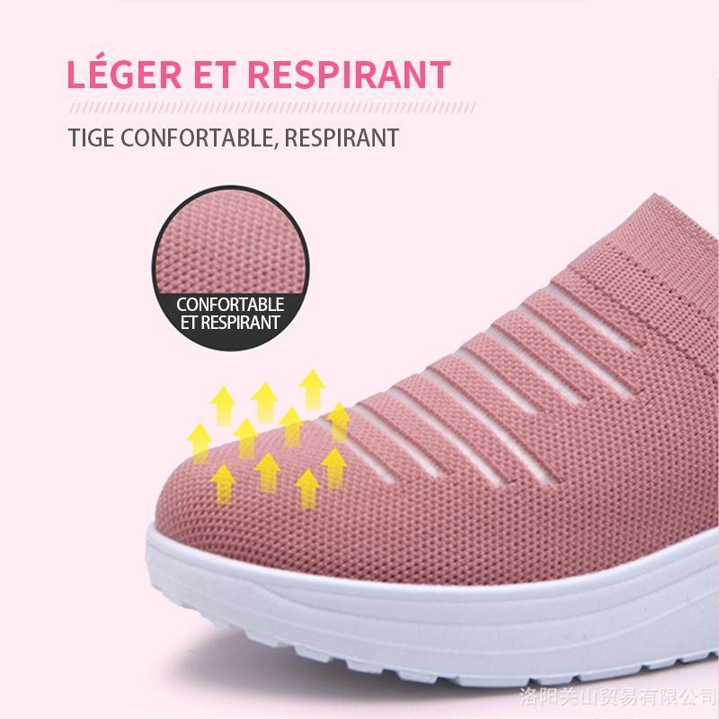 Femme Chaussures en Mesh de Sports Légères Casual Respirantes