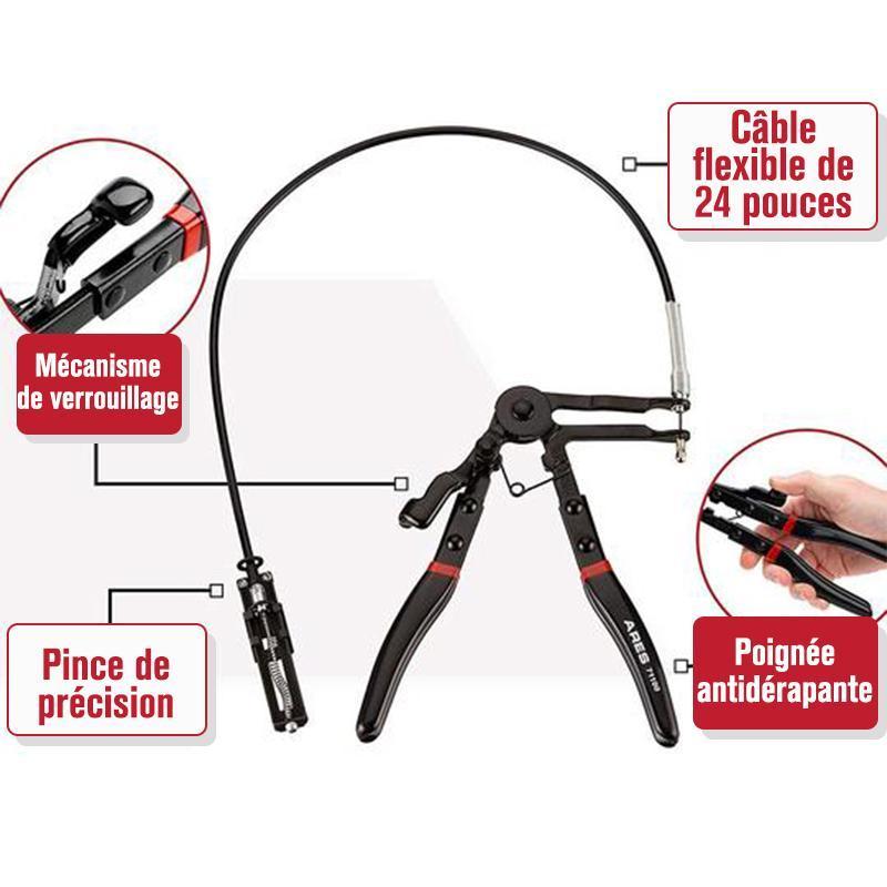 Pince de Serrage Tube Flexible Voiture
