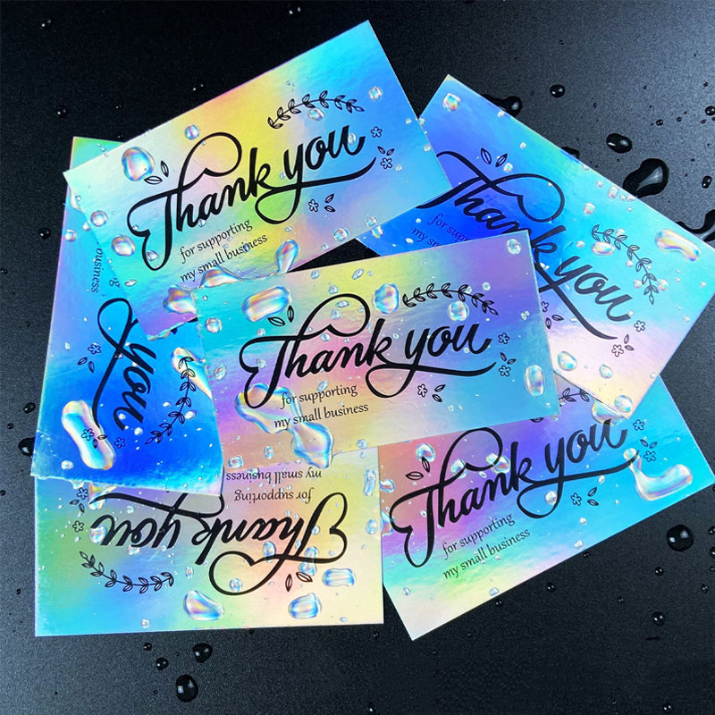 Carte de Remerciement Laser