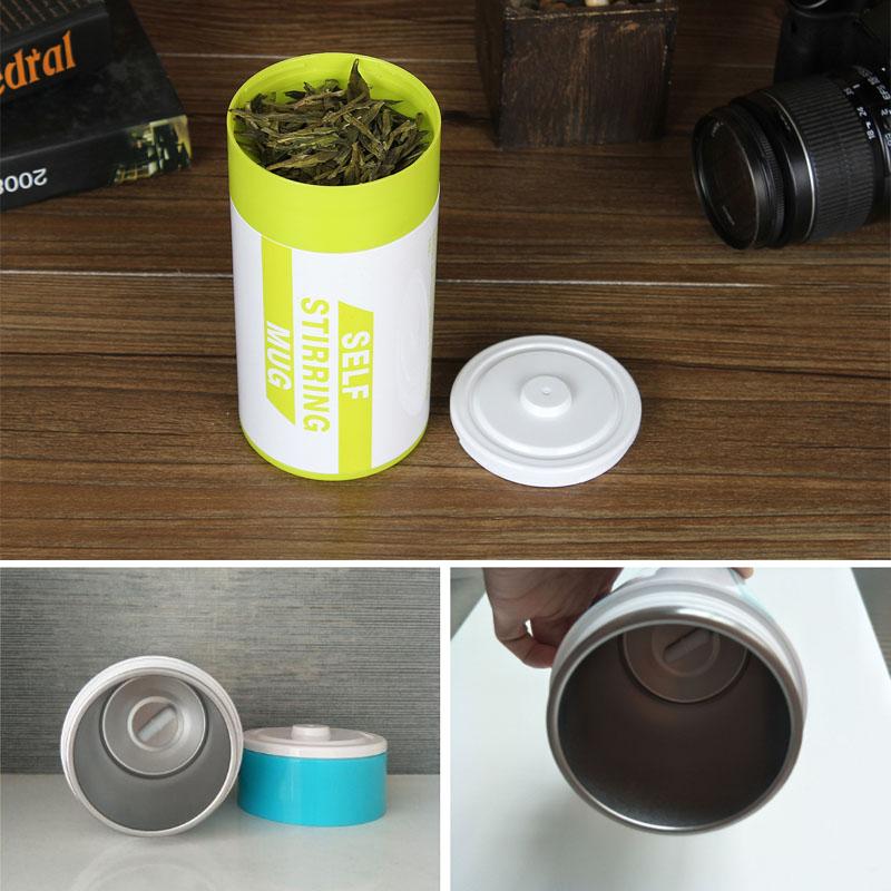 Tasse à Mélanger Automatique en Acier Inoxydable