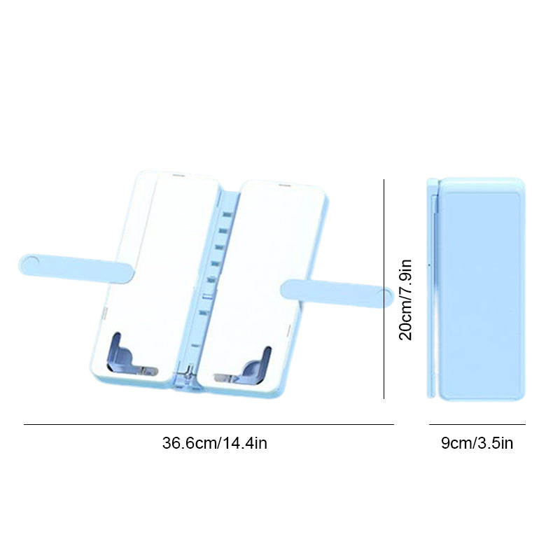 Porte-crayon pliable pour étagère