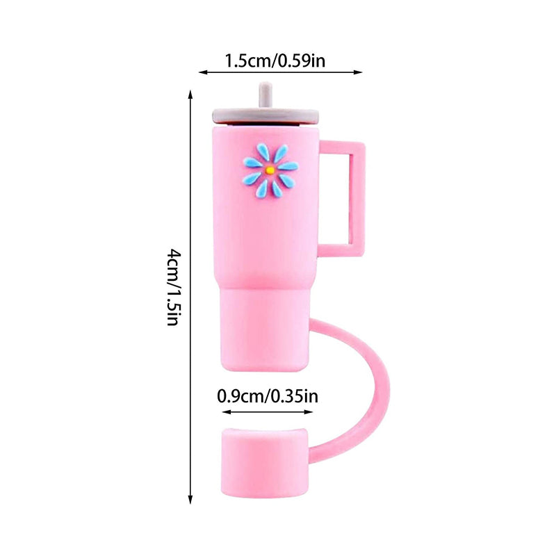 🥤Bouchon de paille en silicone