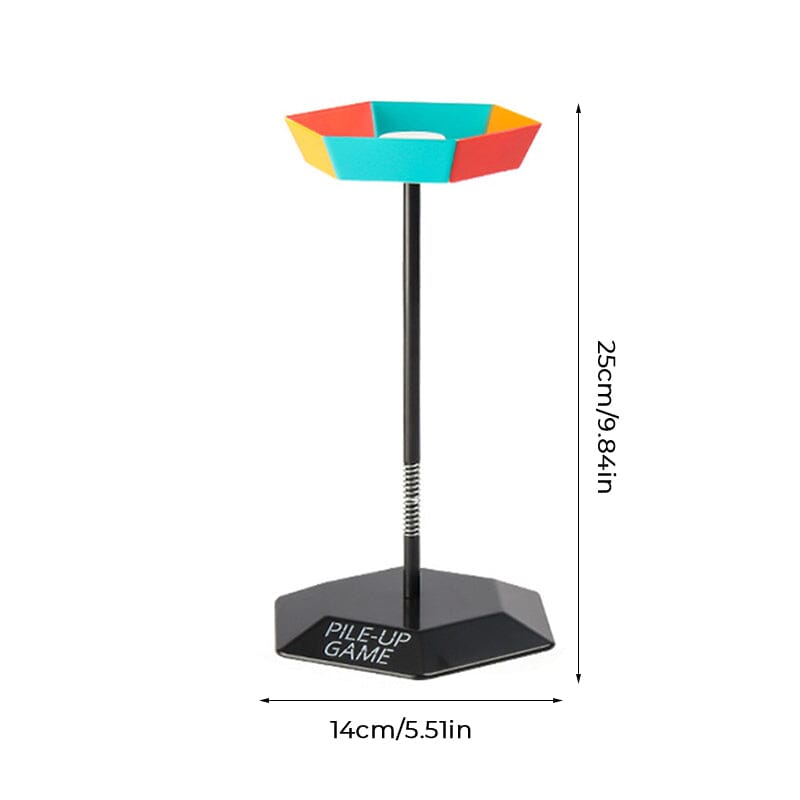 Jeu d'empilage de bâtonnets Multicolore 36 pièces