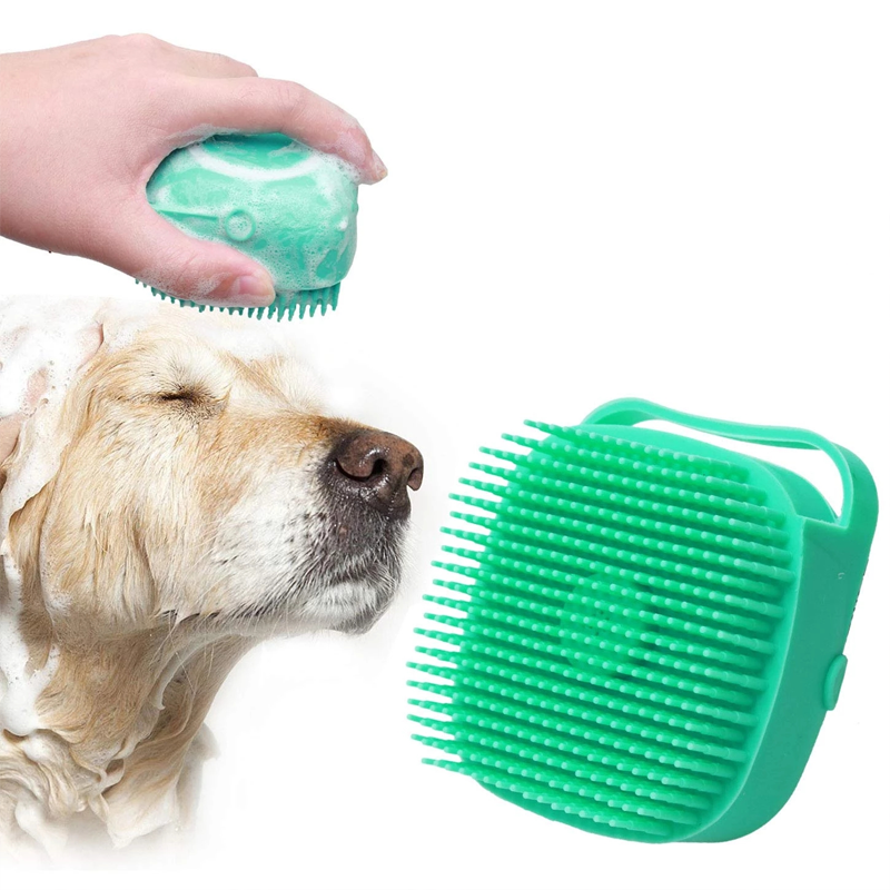 Brosse de Massage de Bain en Silicone Souple