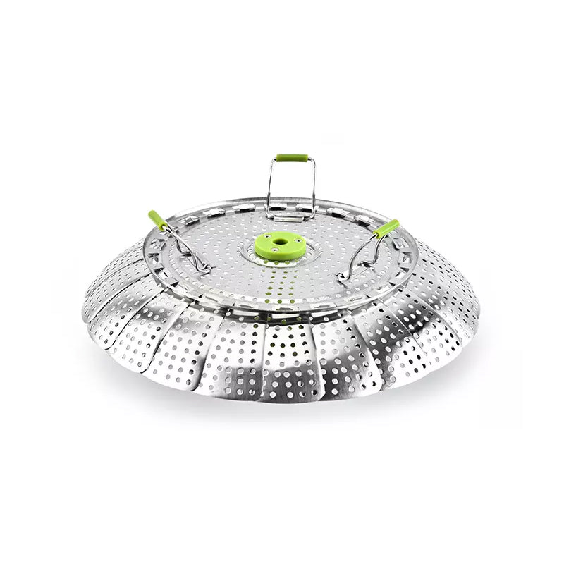 Vapeur Pliante En Acier En Forme De Fleur