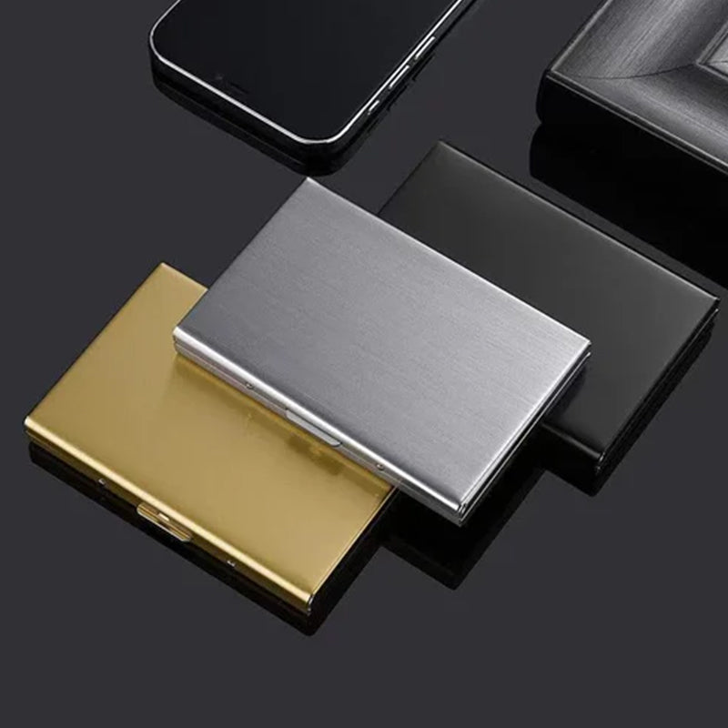 Porte-cartes ultra-fin avec protection contre le vol et la démagnétisation