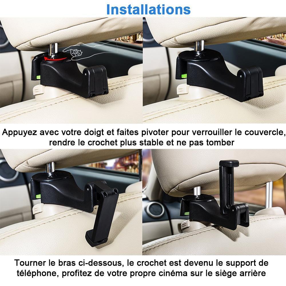 Crochet de Siège Arrière de Voiture