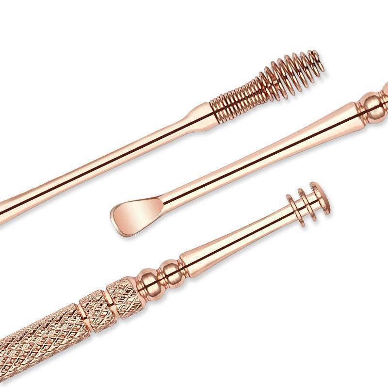 Cure-oreilles en Acier Inoxydable (Kit de 6 pcs)