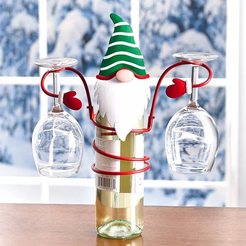 【🎅Vente anticipée de Noël - Économisez 50 %🎅】Porte-bouteilles & Verres à vin