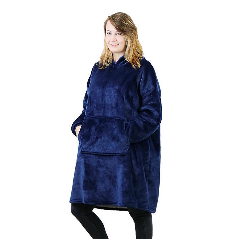 Le Plaid-Sweat Ă Capuche pour Adults & Enfants