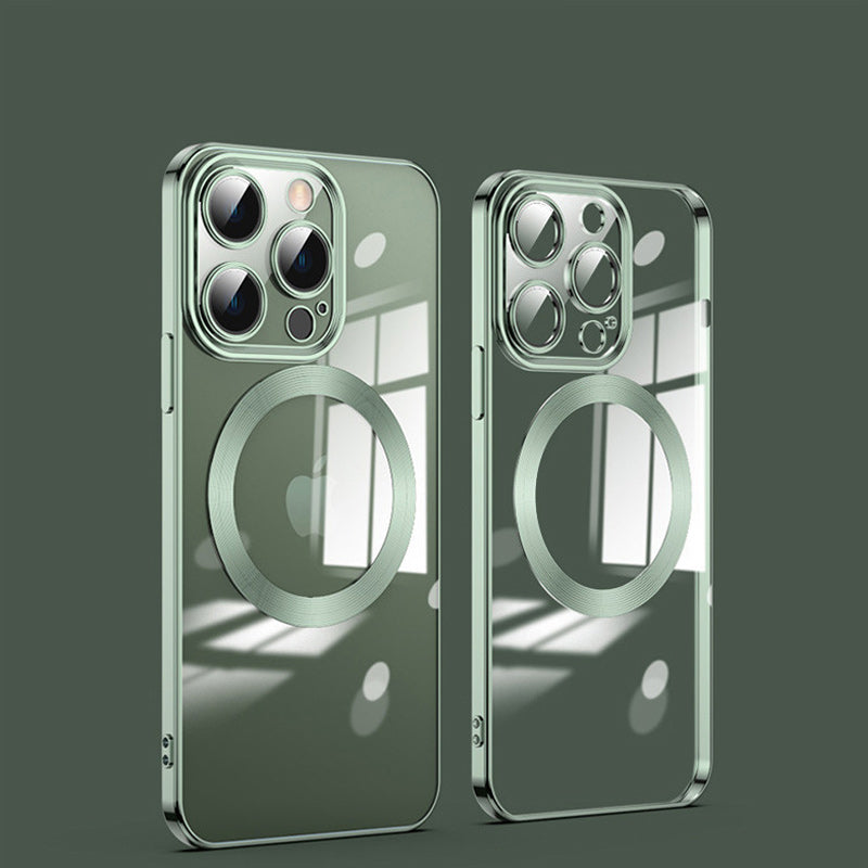 Galvanoplastie Charge magnétique sans fil Coque et skin iPhone