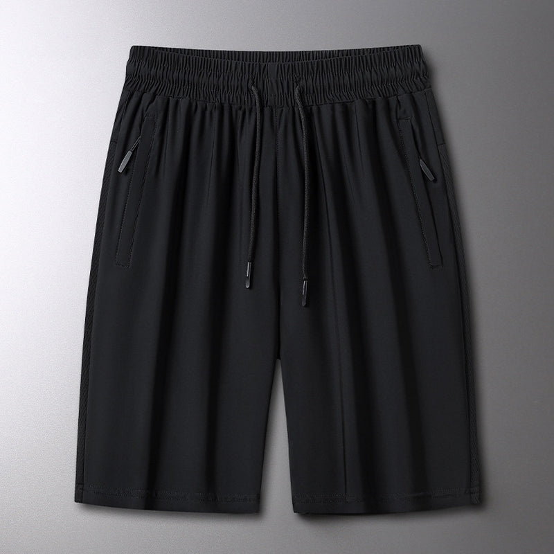 Short homme en soie glacée