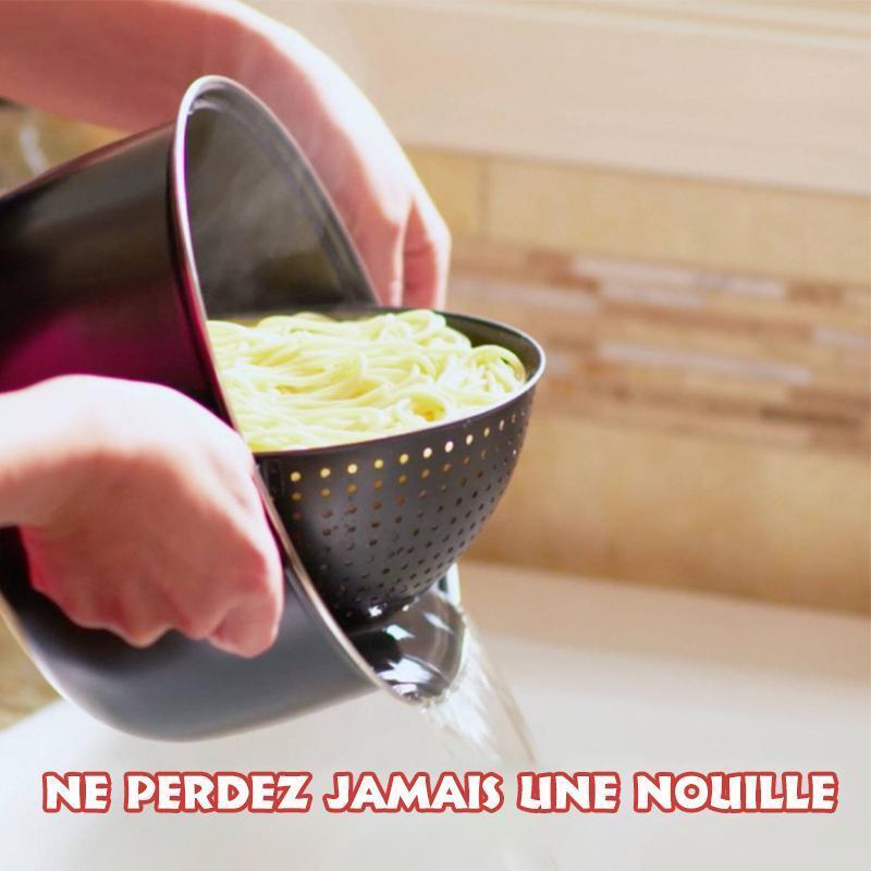 Marmite Avec Passoire Intégrée - Meilleur Aide Pour La Cuisine
