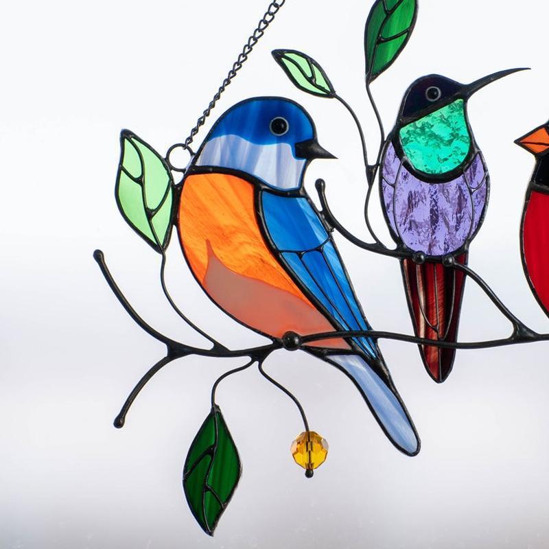 đŠAttrape-soleil Suspendu pour FenĂȘtre d'Oiseau TachĂ©