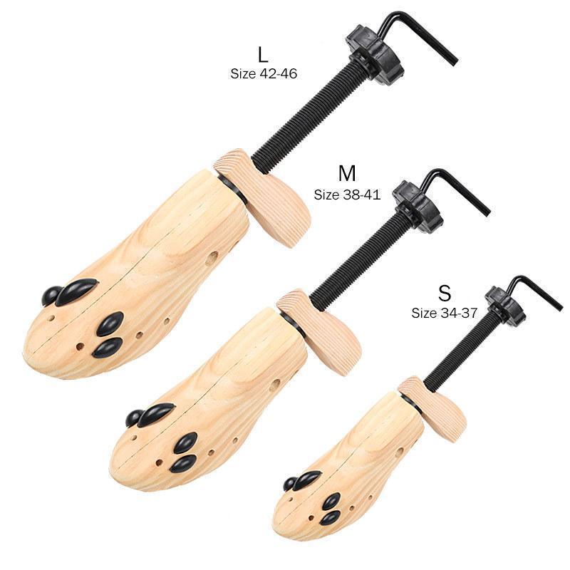 Civière de chaussure en bois