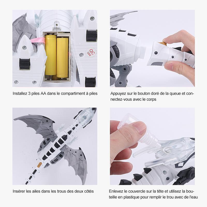 Jouet Robot de Dinosaure Électronique