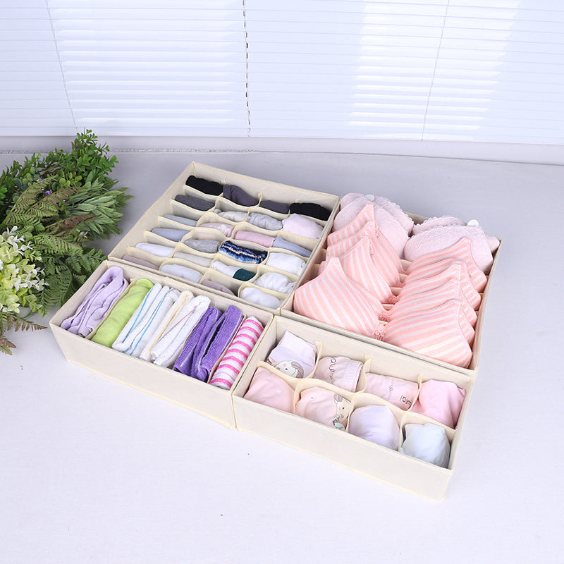 Ensemble de boîtes de rangement pour sous-vêtements