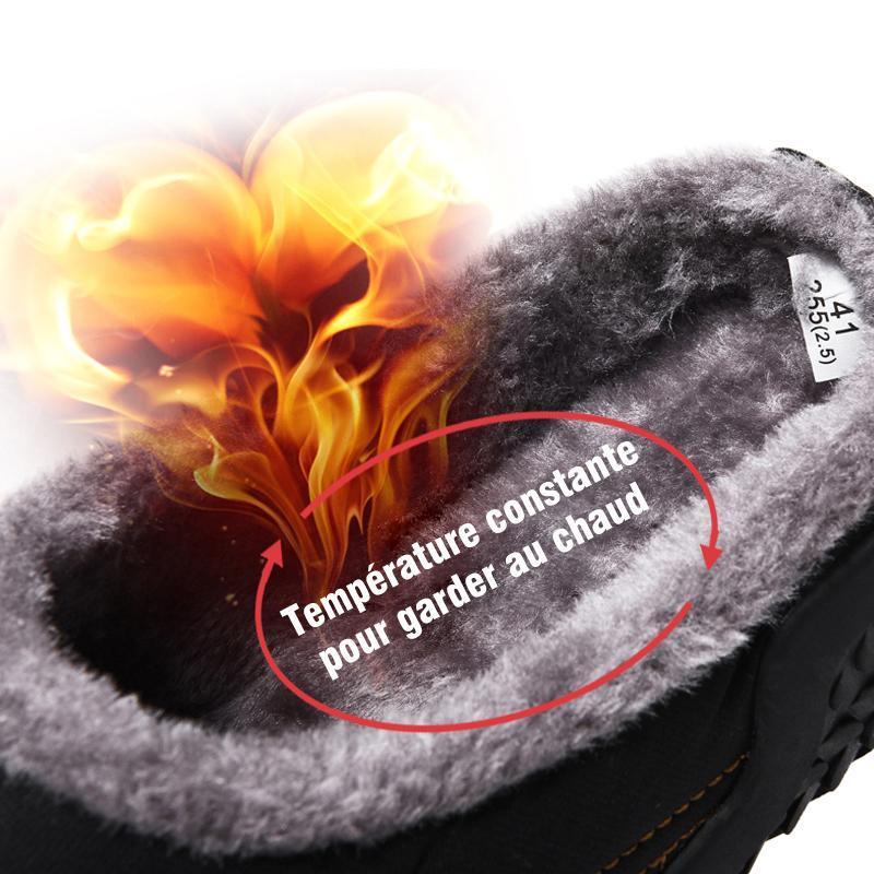 Pantoufles Casual Chaude Imperméable