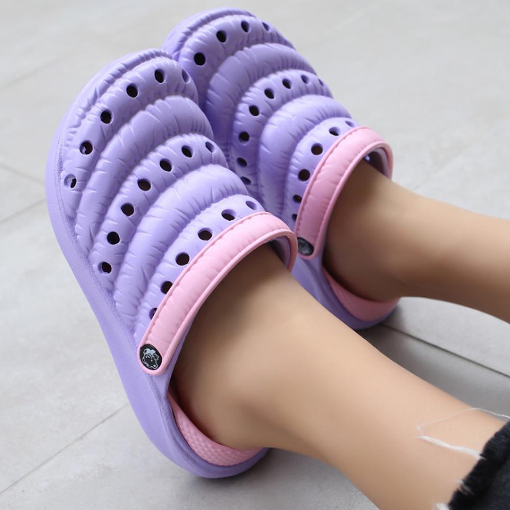 Chaussures Creuses Trouées Respirantes