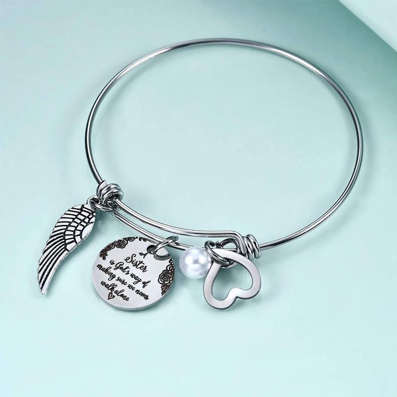 Ne marchez jamais seul - Bracelet Sœurs