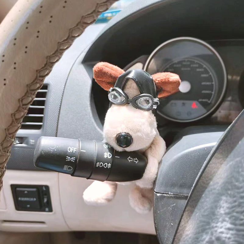 Chien de décoration de voiture