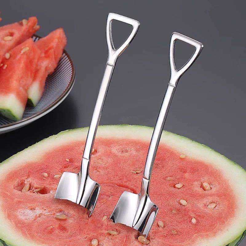 🥄🥄Cuillère à fourche en acier inoxydable 304