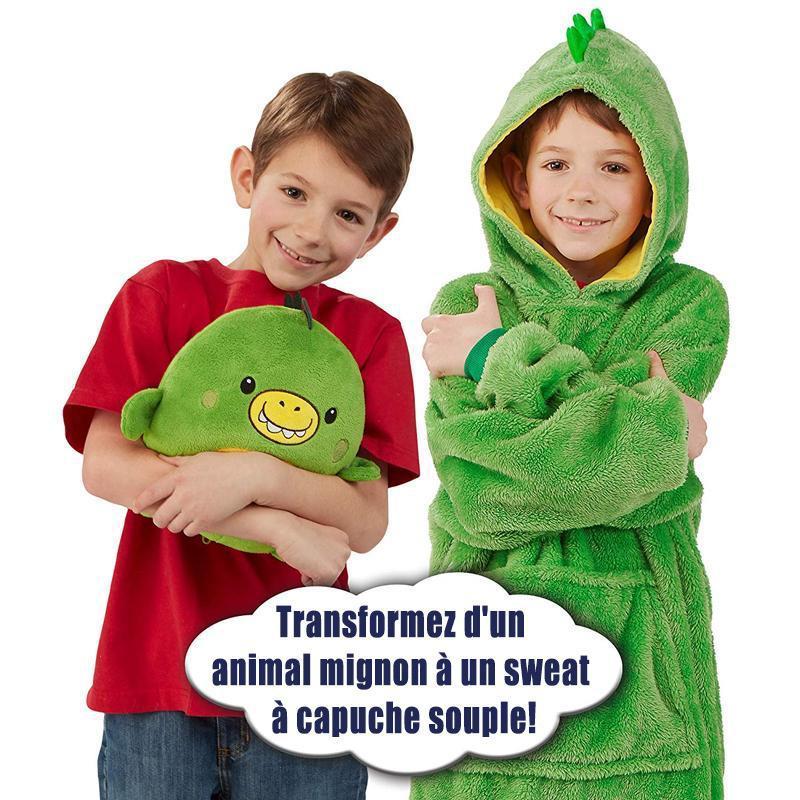 Sweat Ă Capuche de Couverture pour Enfants