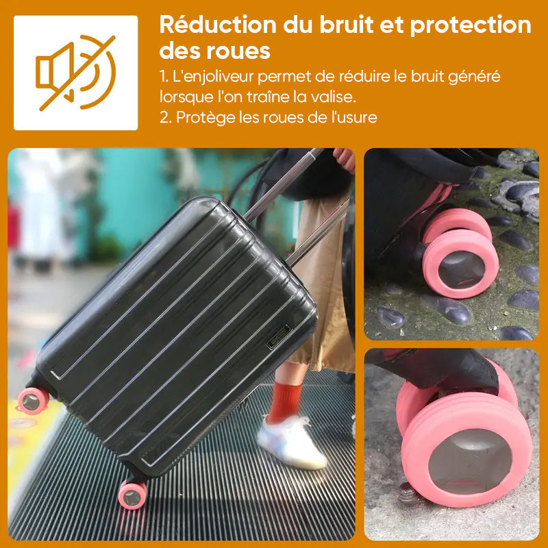 Coffre à bagages Protège-roues