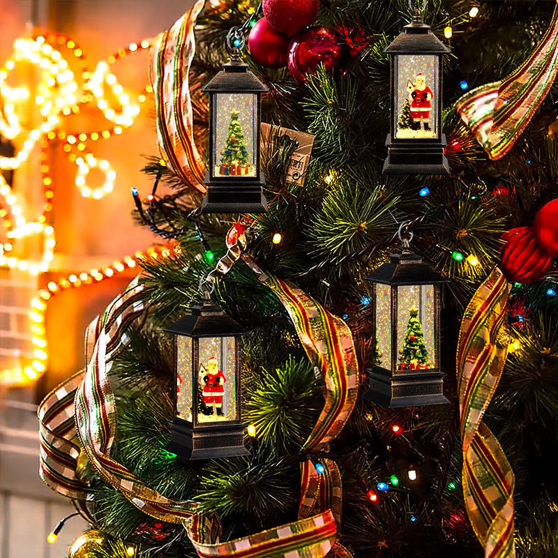 🌲Lanterne à Vent du Père Noël