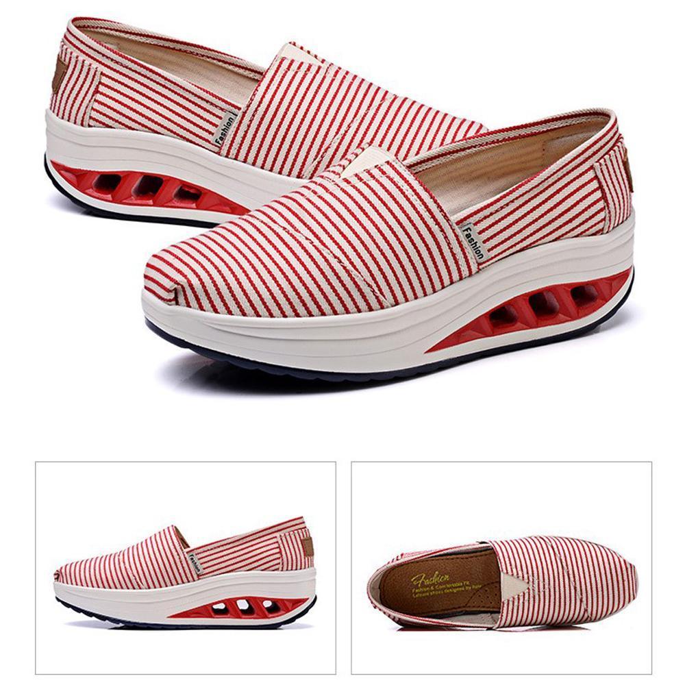 Chaussures De Toile Avec La Bouche Peu Profonde