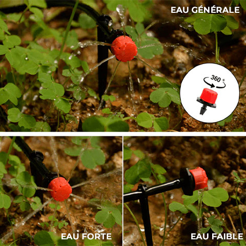 Système d'irrigation automatique de refroidissement par brumisation