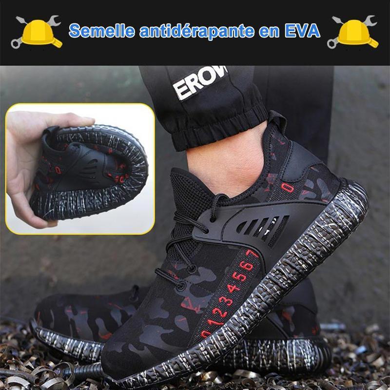 Chaussures de Sécurité Respirantes Camouflées