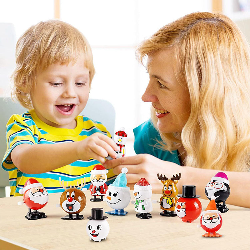 Jouets de Noël en forme d'horloge