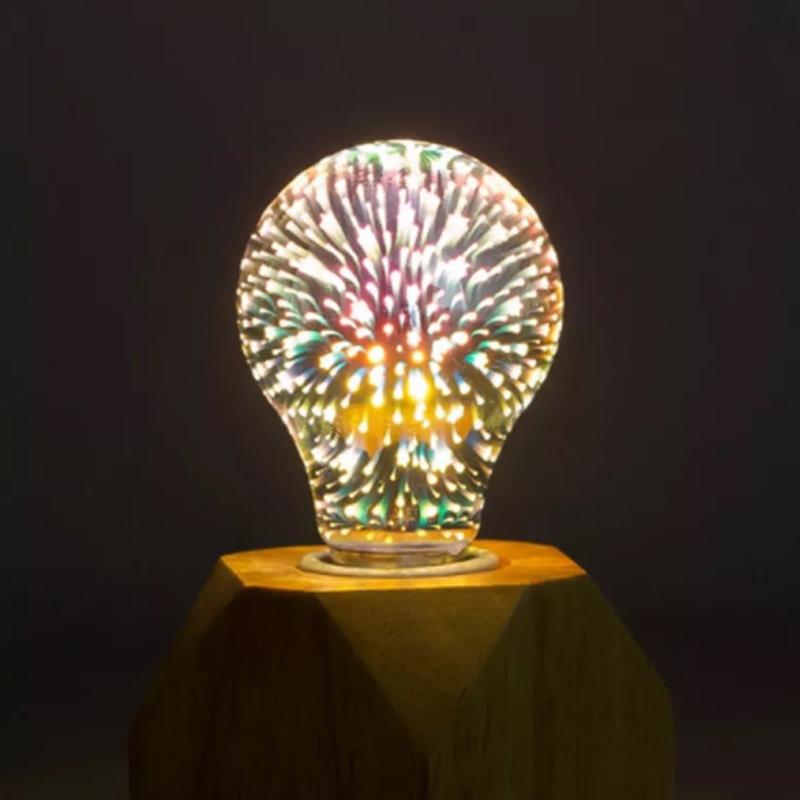 Ampoules LED Décoratives De 3D Feux D'artifice