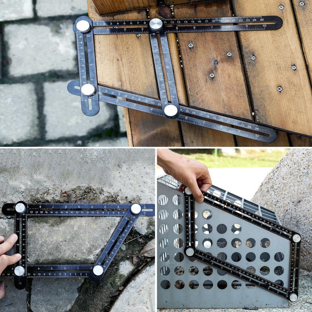 Universel Multi Angle de Mesure Règle Pliable