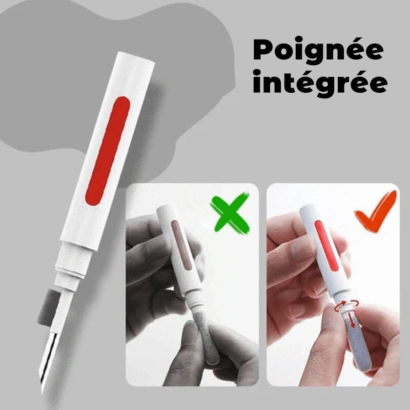 🌲Brosse de Nettoyage 5 en 1 pour Clavier et Écouteurs