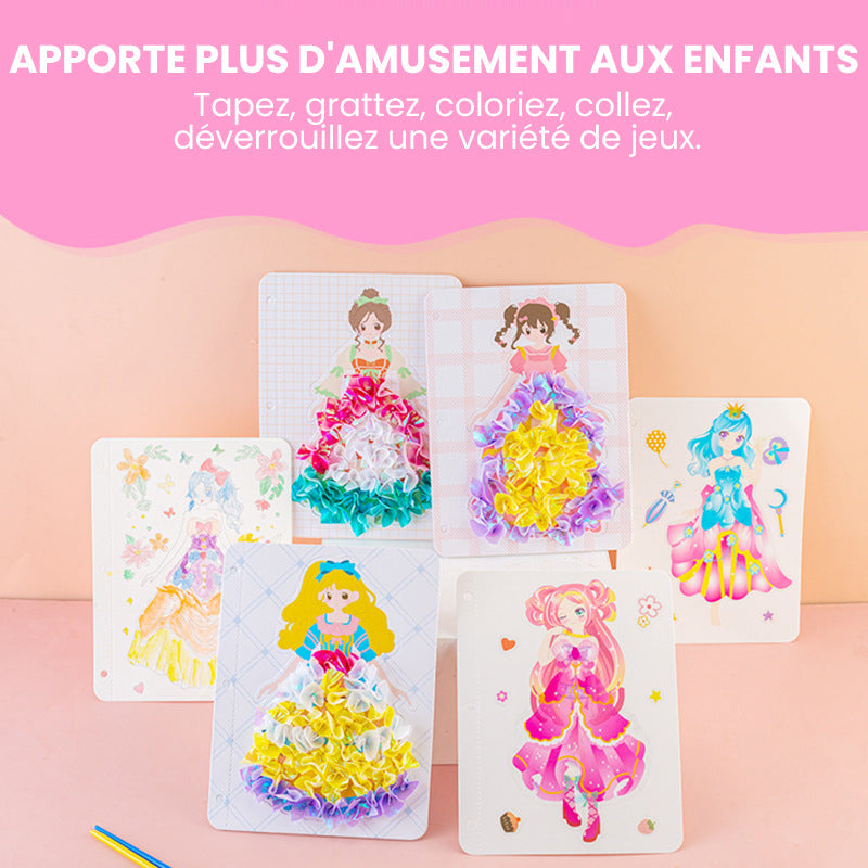 Livre Peint Ă la Main pour l'Enfant