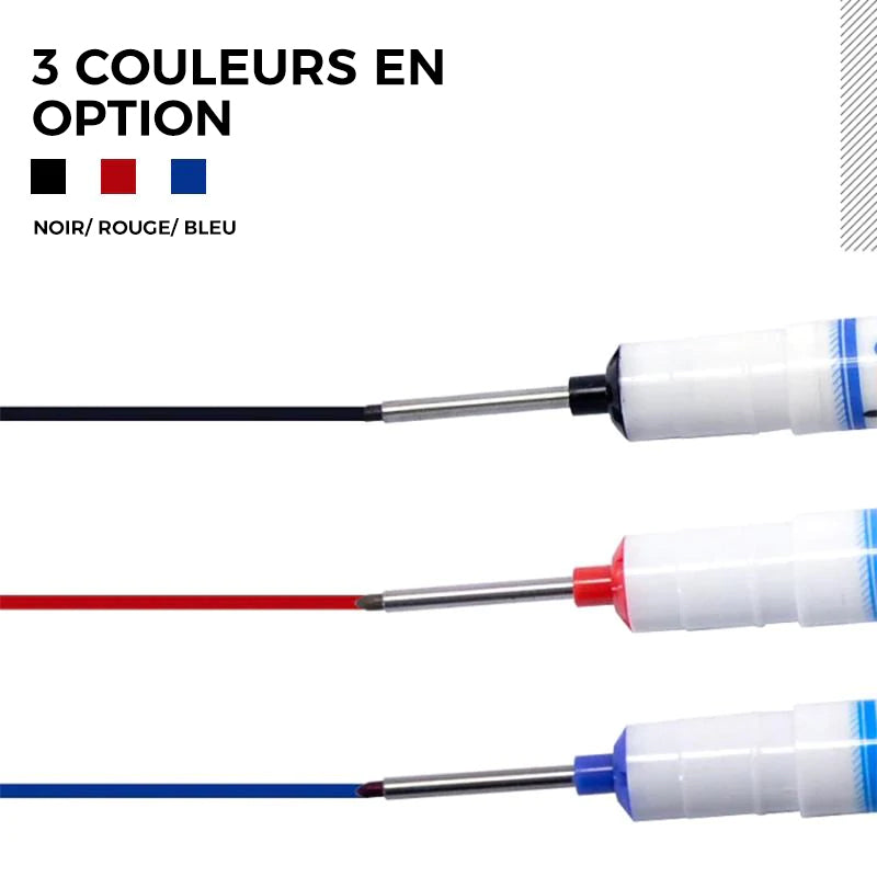 Marqueur Multi-usages pour Le Travail du Bois à Tête Longue