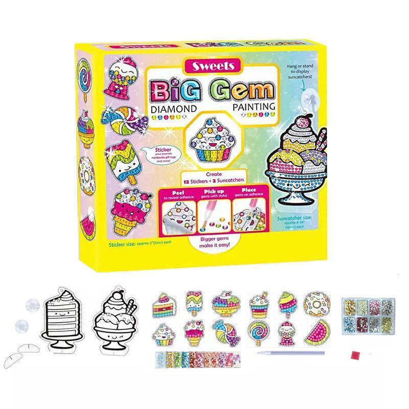 Autocollants De Peinture Au Cristal Pour Enfants