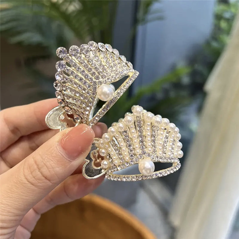 Clip de saisie de strass de couronne