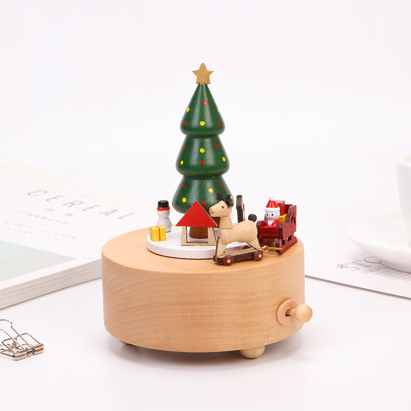🎵Boîte à musique en bois pour enfants ou amis🌠
