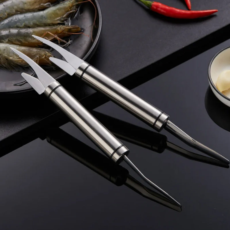 Couteau multifonctionnel Ă gueule de poisson 5 en 1