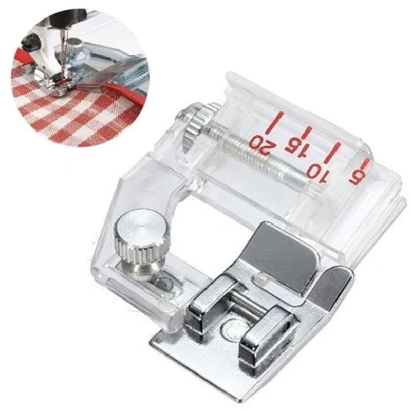Pied de Reliure de Biais Réglable pour Machine à Coudre