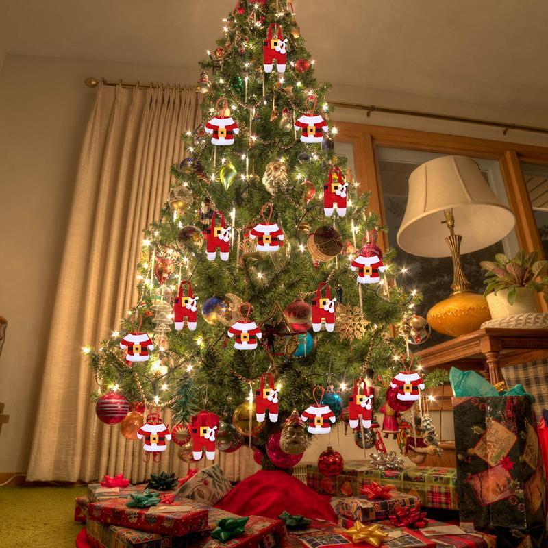 Costume de Père Noël de Porte-Couverts Décoration
