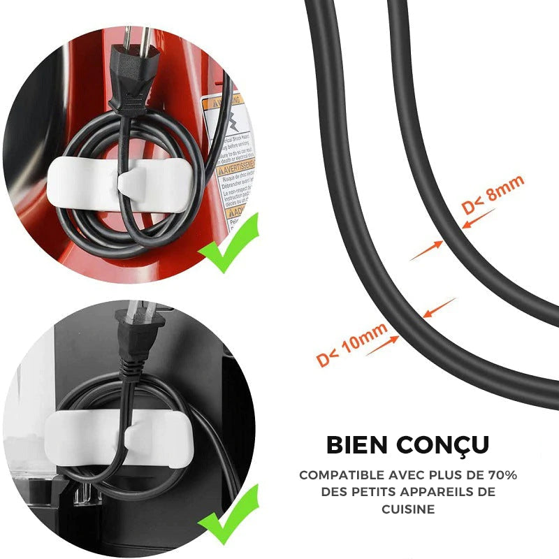 Enrouleur de Cordon d'Appareil de Cuisine