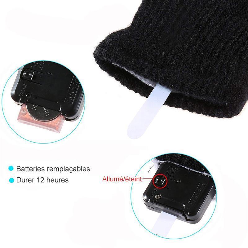 Gants LED Finger Lights 3 Couleurs 6 Modes
