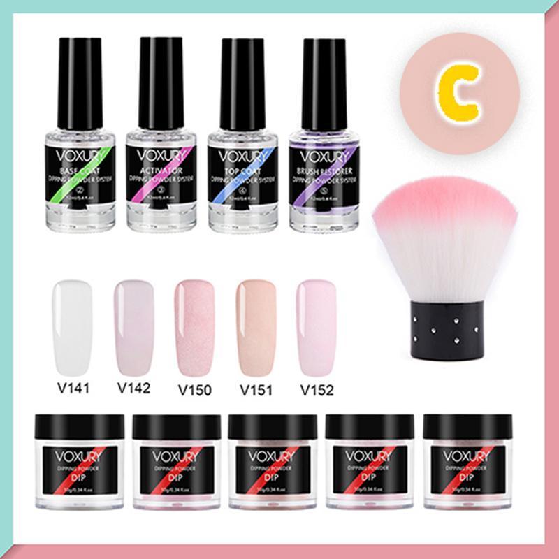 Kit de poudre pour tremper les ongles