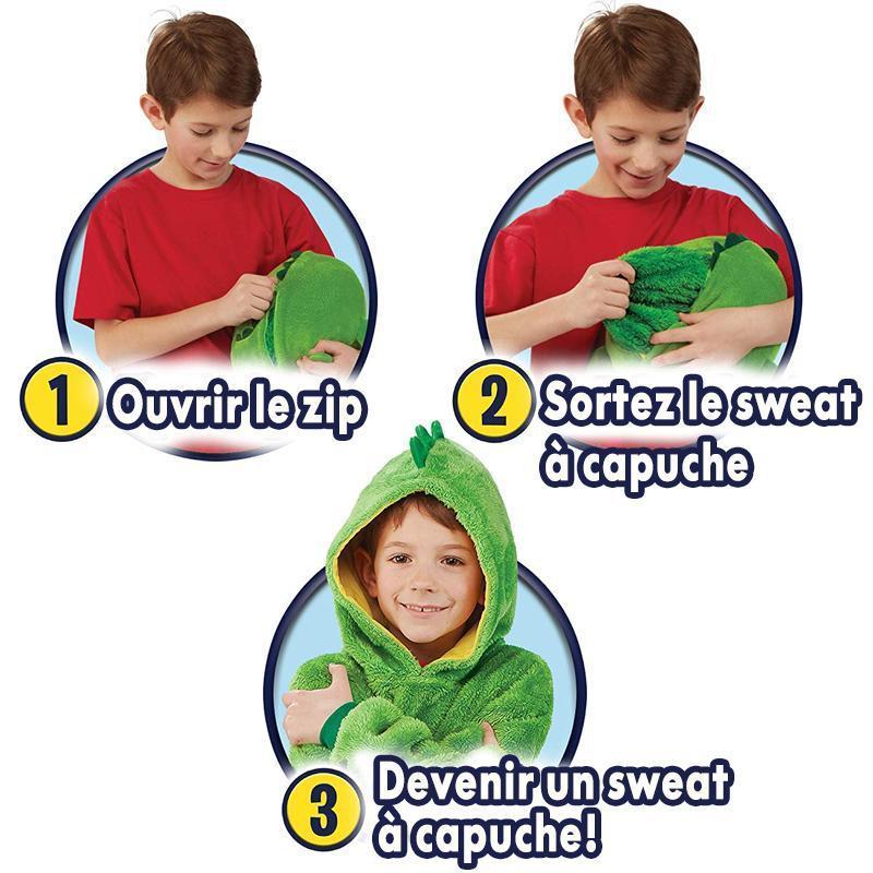 Sweat Ă Capuche de Couverture pour Enfants