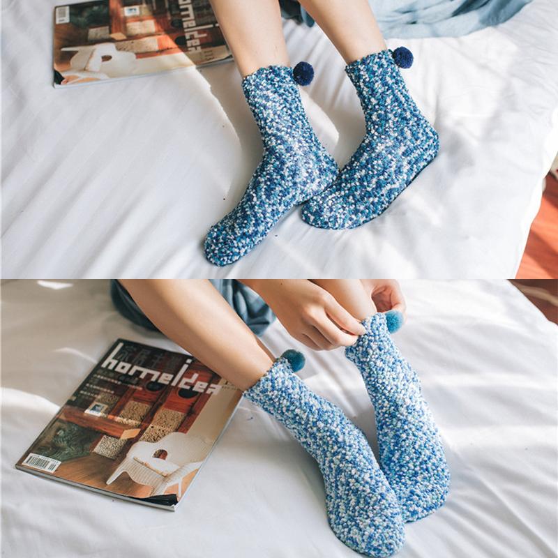 Pom Pom Cupcake Chaussettes