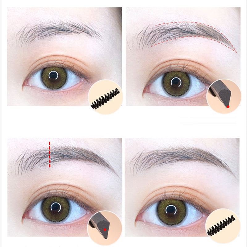 Crayon à sourcils double extrémité